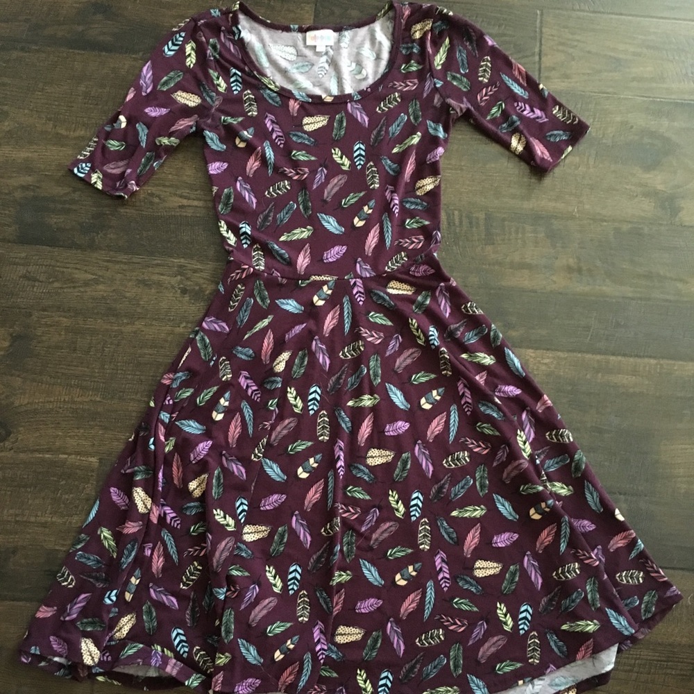 Lularoe Feathers Dress